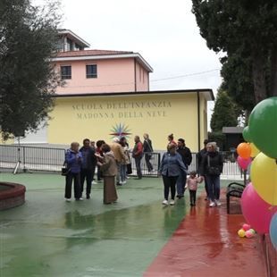 La scuola d’infanzia Madonna della Neve festeggia 60 anni