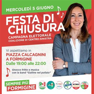 Il centrosinistra festeggia la fine della campagna elettorale